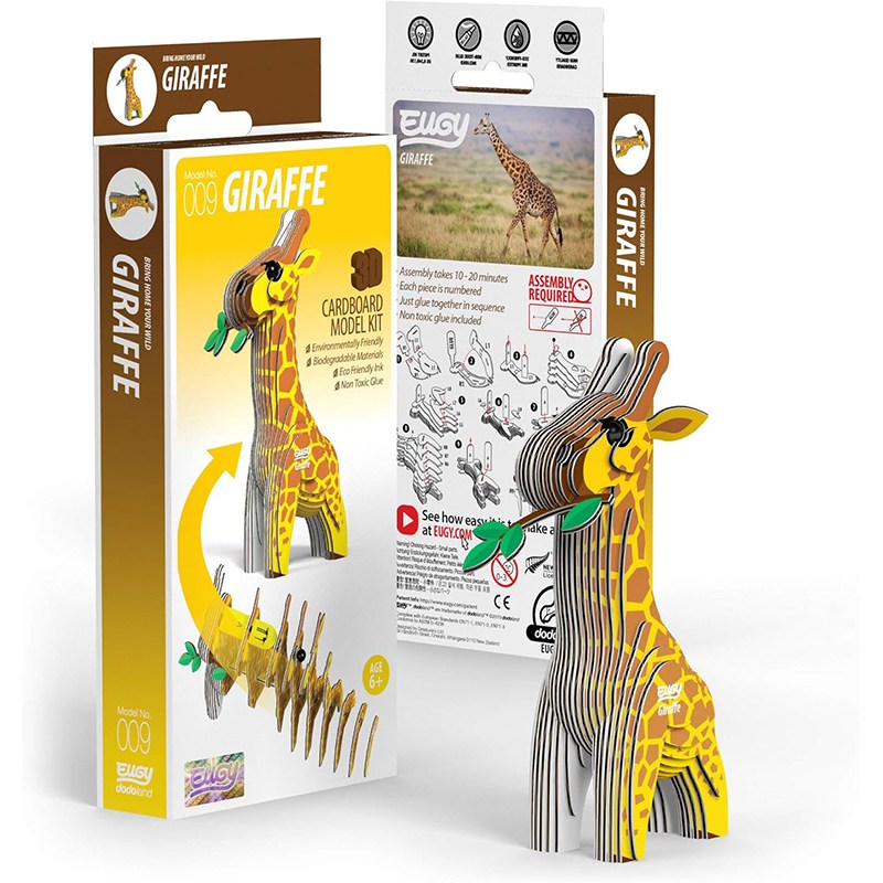 Eugy Puzzle 3D Jirafa - Imagen 1