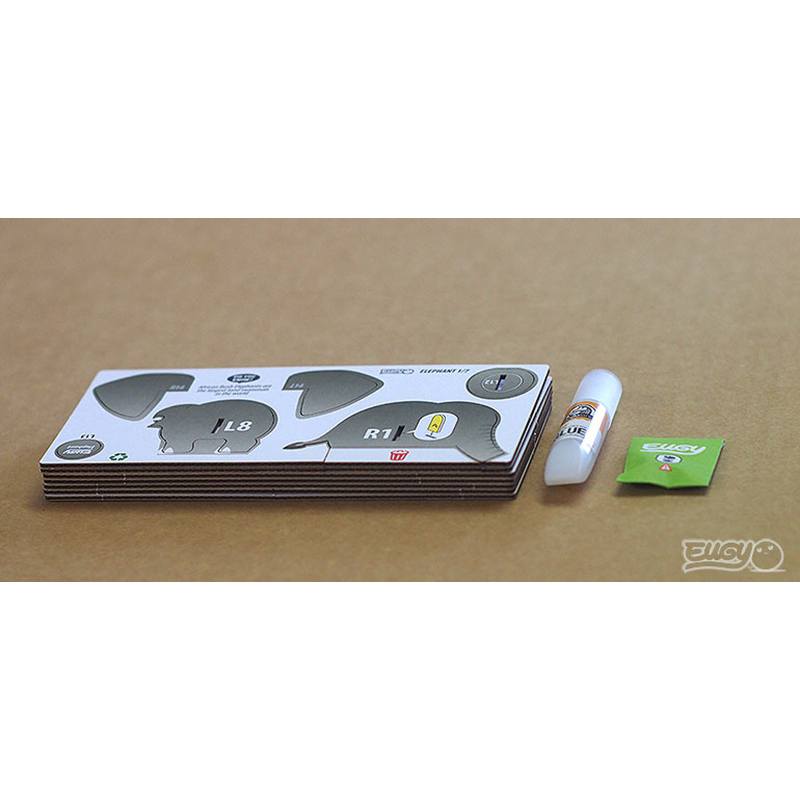 Eugy Puzzle 3D Elefante - Imagen 3