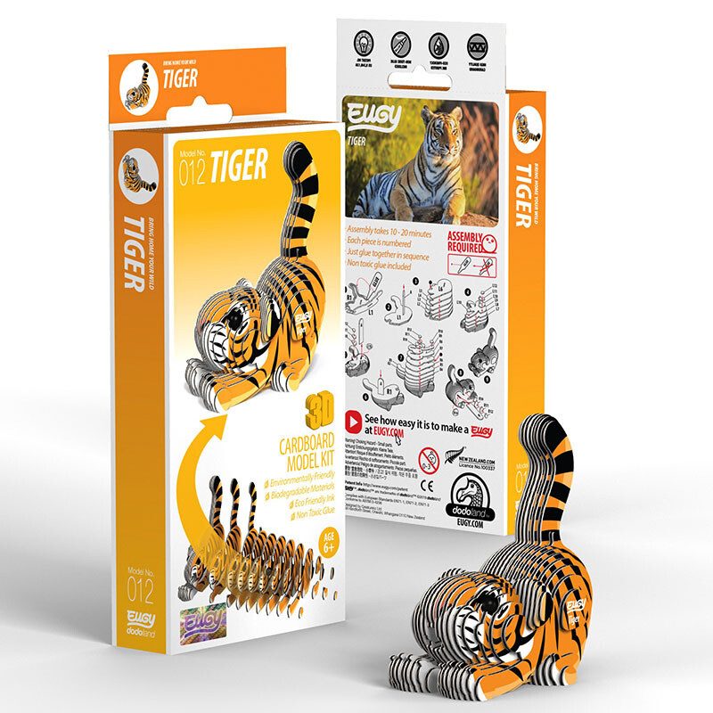 Eugy Puzzle 3D Tigre - Imagen 1