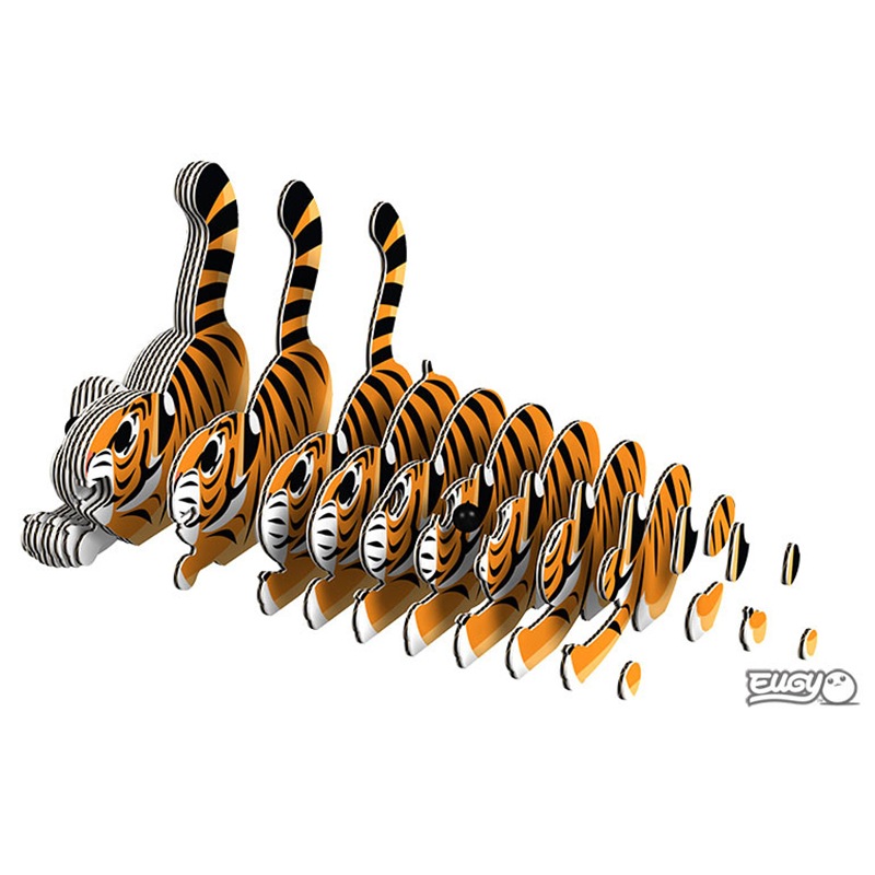 Eugy Puzzle 3D Tigre - Imagen 2