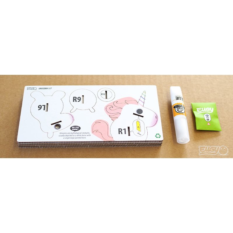 Eugy Puzzle 3D Unicórnio - Imagem 3