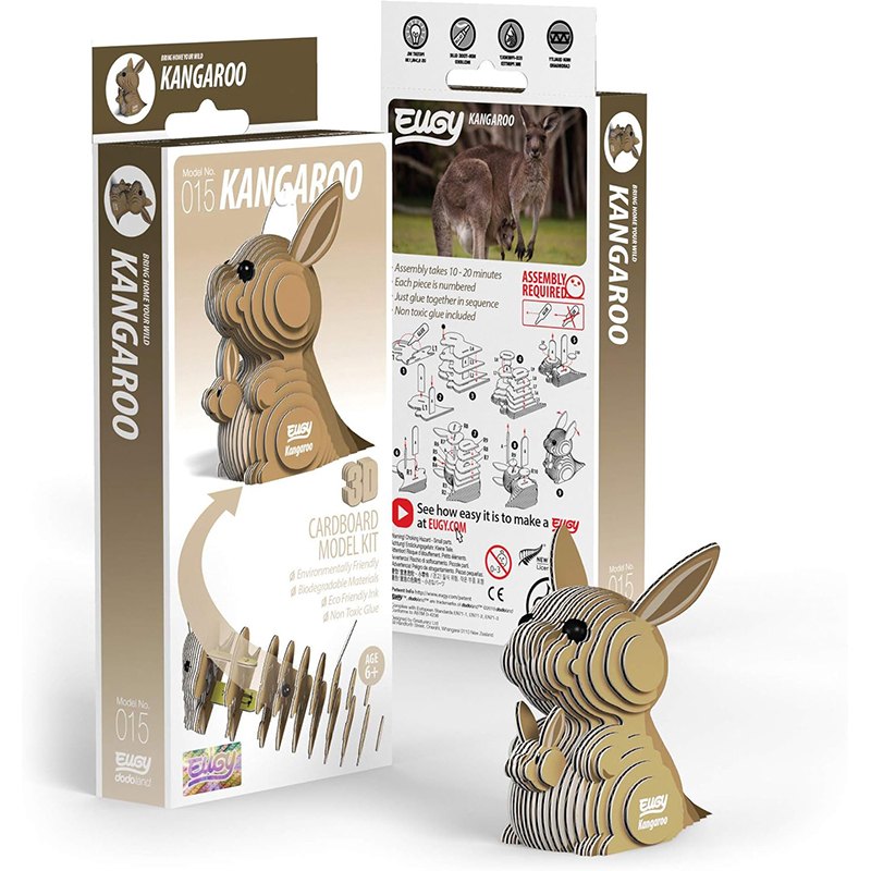 Eugy Puzzle 3D Canguro - Imagen 1