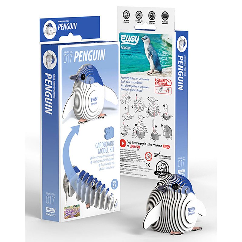 Eugy Puzzle 3D Pingüino - Imagen 1