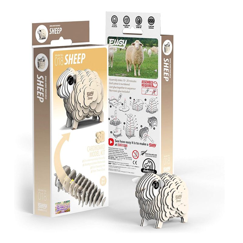 Eugy Puzzle 3D Oveja - Imagen 1