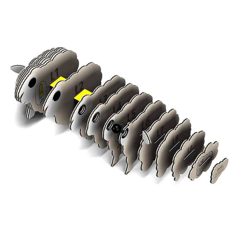 Eugy Puzzle 3D Oveja - Imagen 2