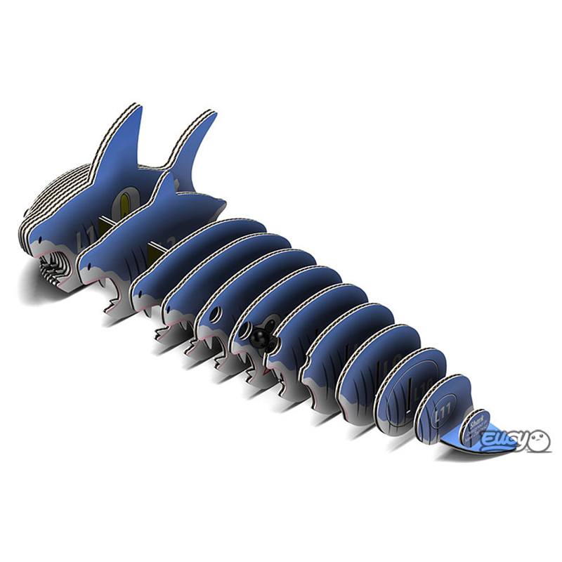 Eugy Puzzle 3D Tiburón - Imagen 2