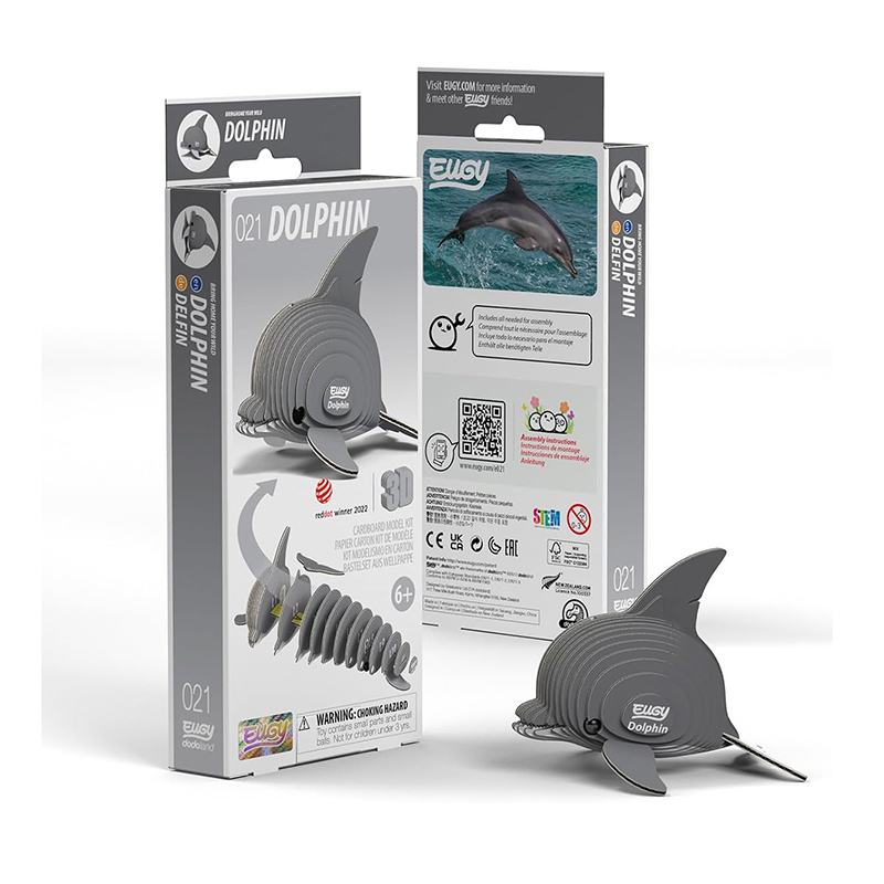 Eugy Puzzle 3D Delfín - Imagen 1