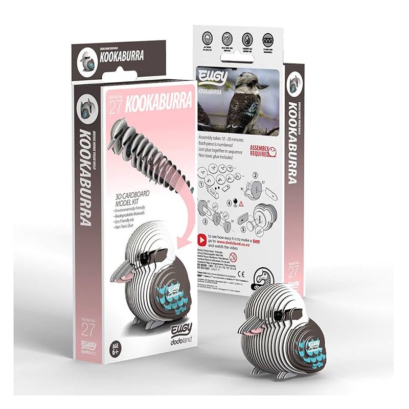 Eugy Puzzle 3D Kookaburra - Imagen 1