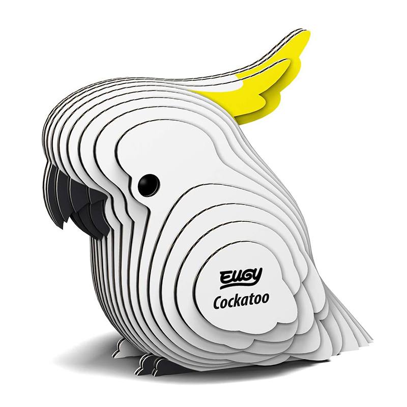 Eugy Puzzle 3D Cacatúa