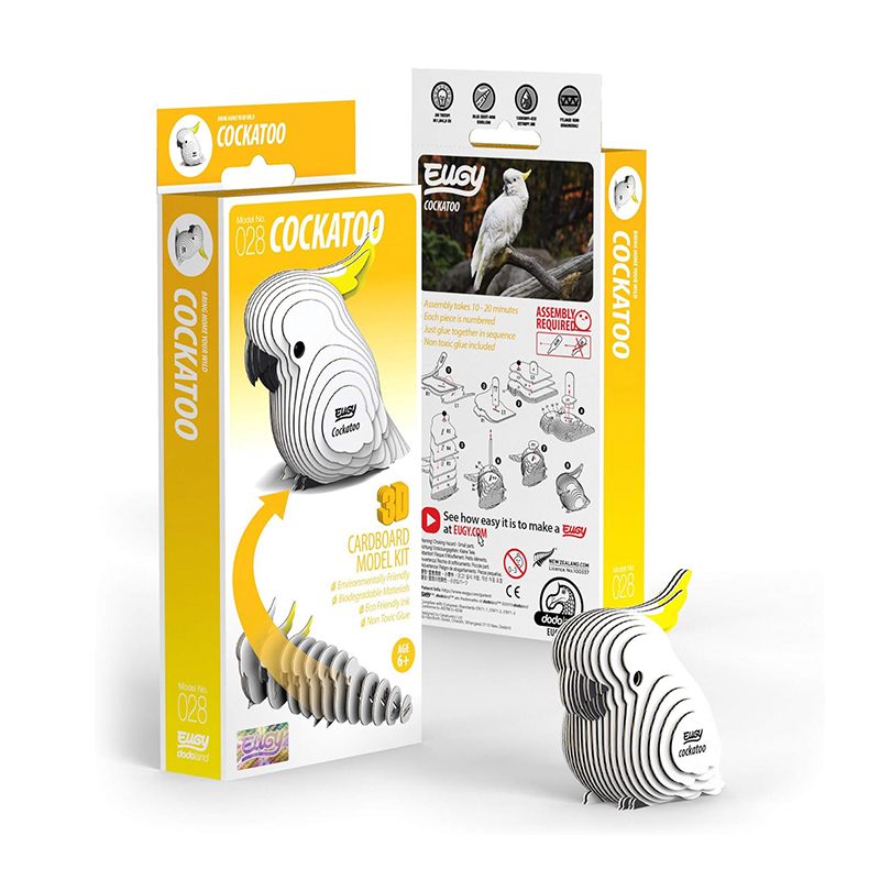 Eugy Puzzle 3D Cacatúa - Imagen 1