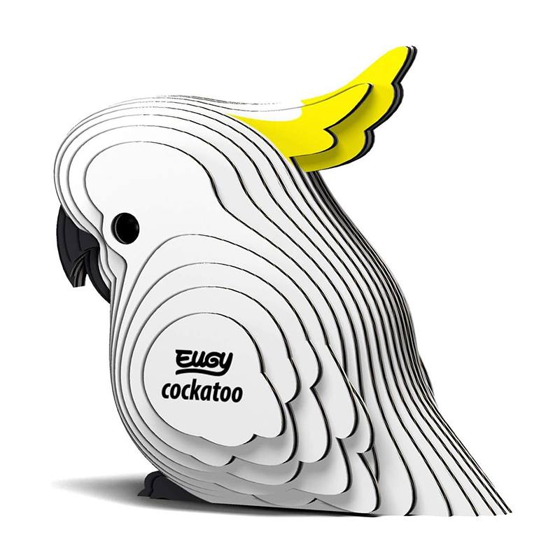 Eugy Puzzle 3D Cacatúa - Imagen 3