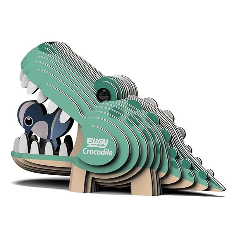 Eugy Puzzle 3D Cocodrilo - Imagen 3