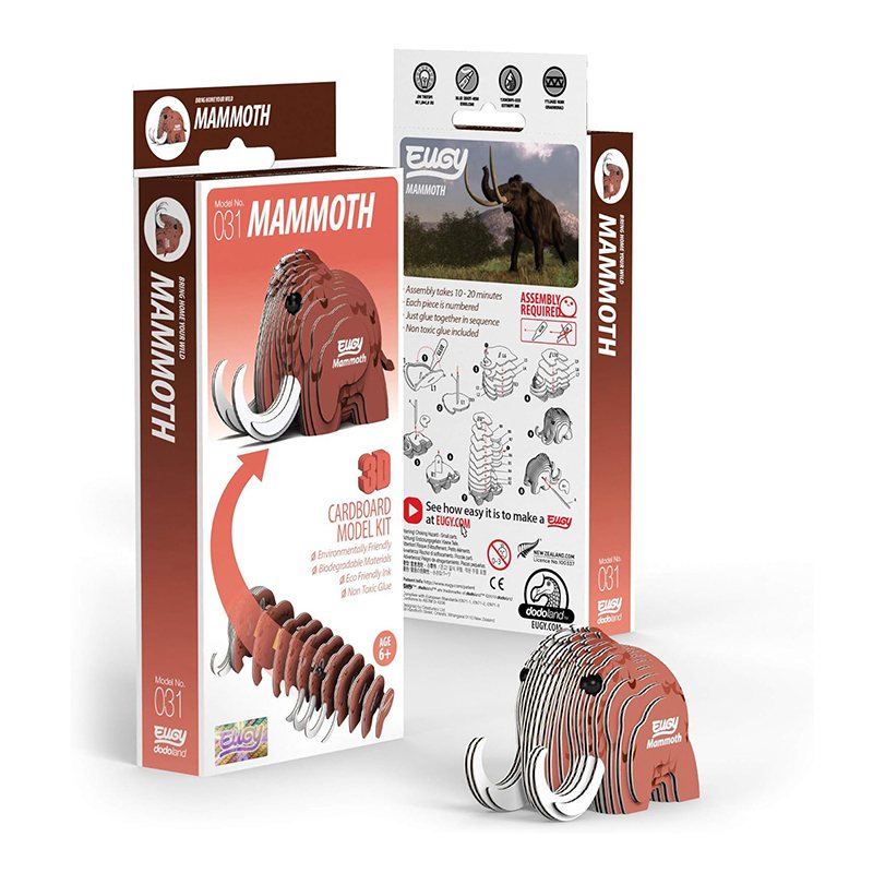 Eugy Puzzle 3D Mamut - Imagen 1