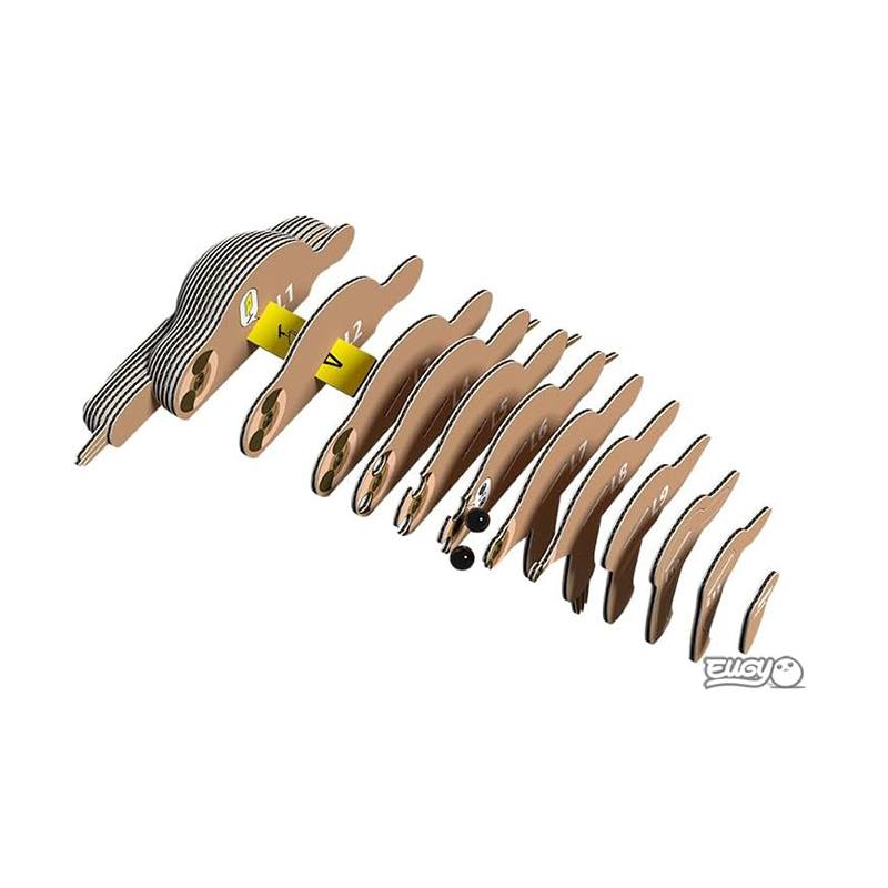 Eugy Puzzle 3D Perezoso - Imagen 3