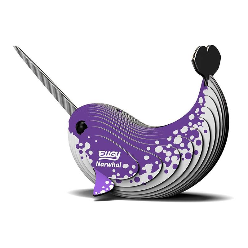 Eugy Puzzle 3D Narval - Imagen 3