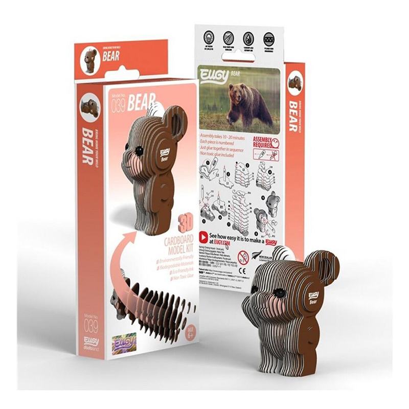 Eugy Puzzle 3D Oso - Imagen 1