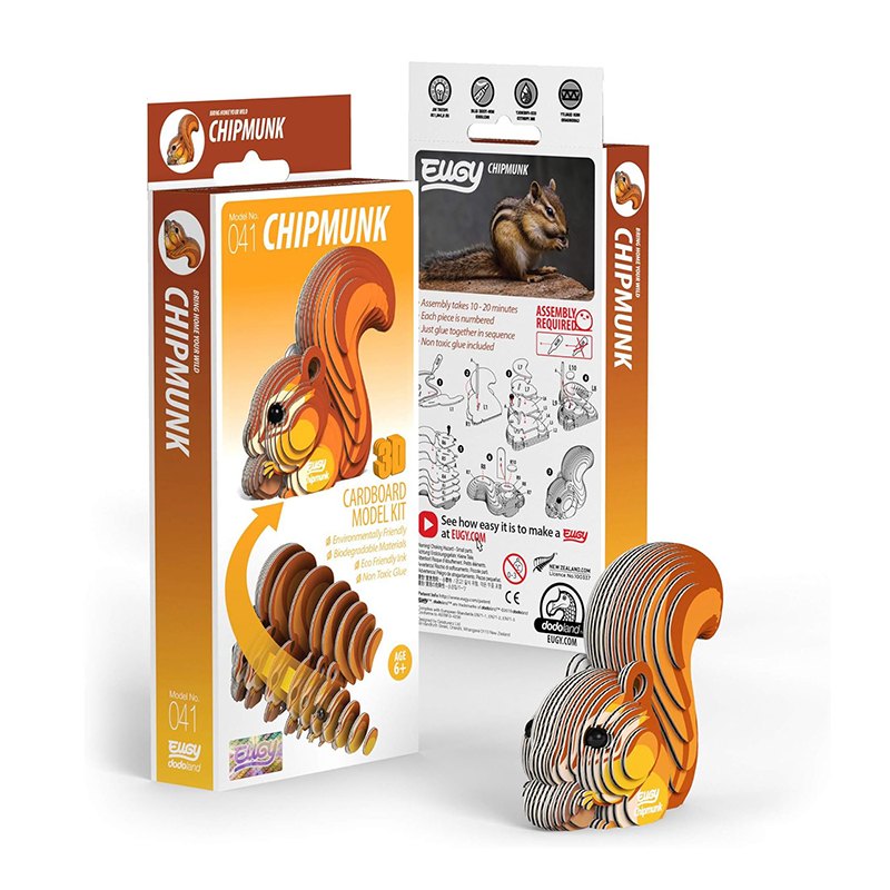 Eugy Puzzle 3D Ardilla - Imagen 1