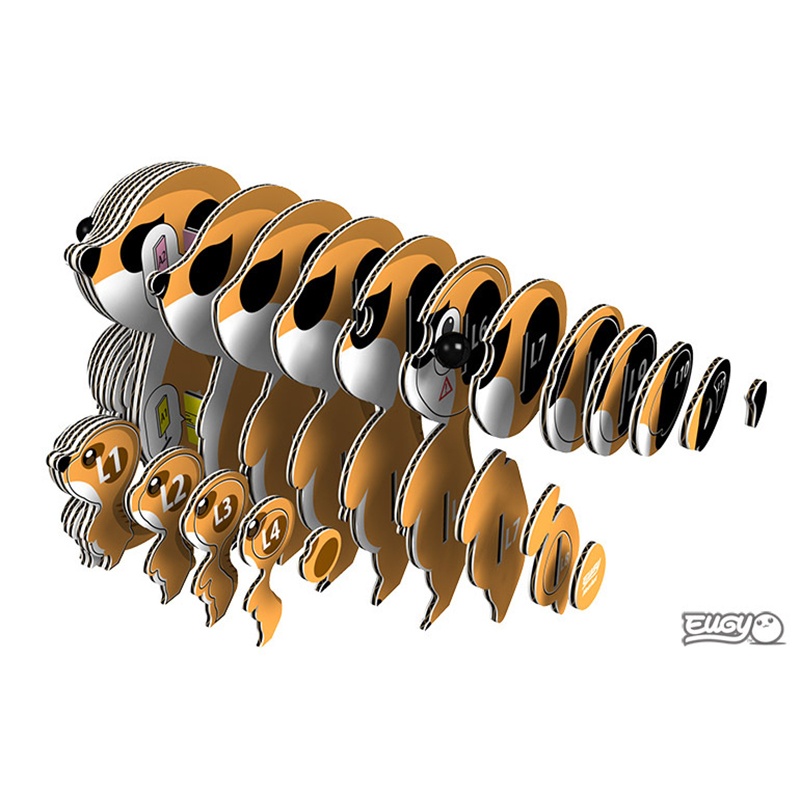 Eugy Puzzle 3D Suricata - Imagen 2