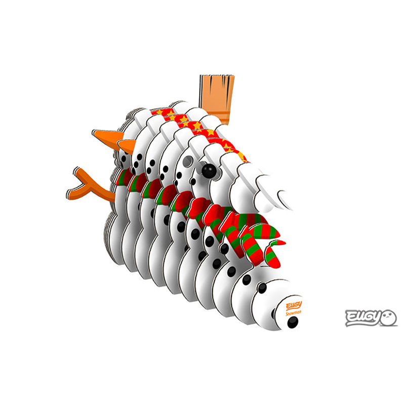 Eugy Puzzle 3D Muñeco de Nieve - Imagen 2