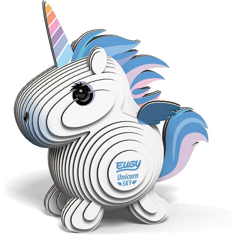 Eugy Puzzle 3D Unicornio Sky