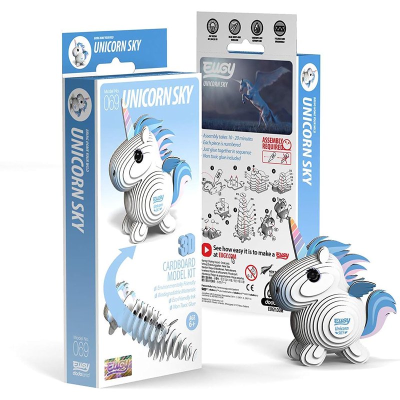Eugy Puzzle 3D Unicornio Sky - Imagen 1