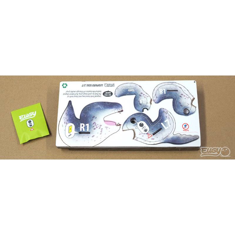 Eugy Puzzle 3D Foca Leopardo - Imagen 3