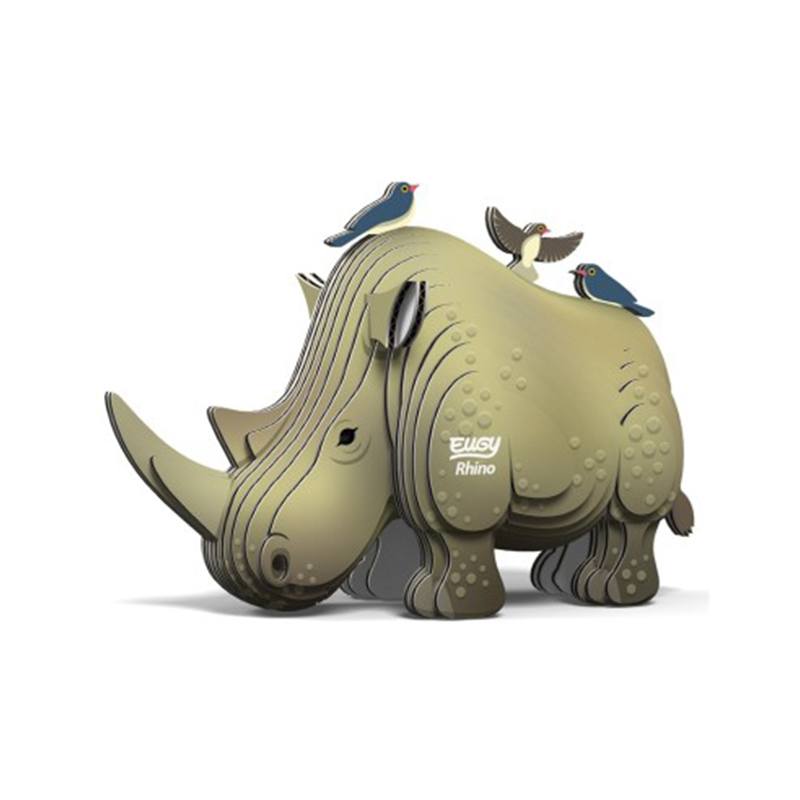 Eugy Puzzle 3D Rinoceronte