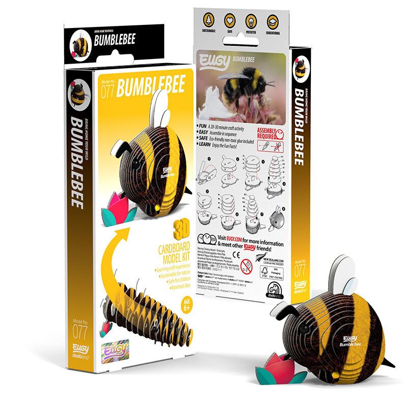 Eugy Puzzle 3D Abeja - Imagen 1