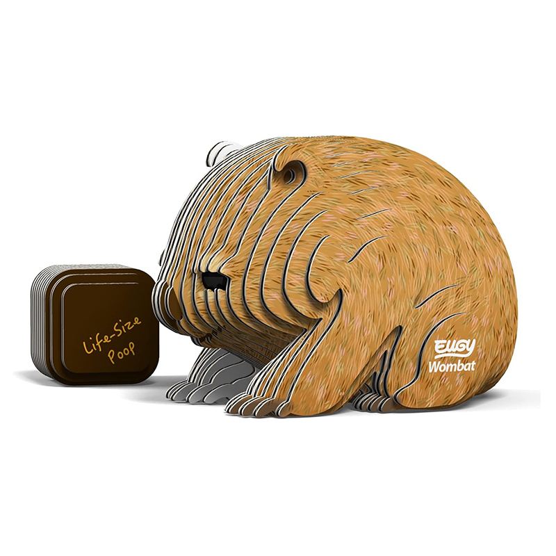 Eugy Puzzle 3D Wombat