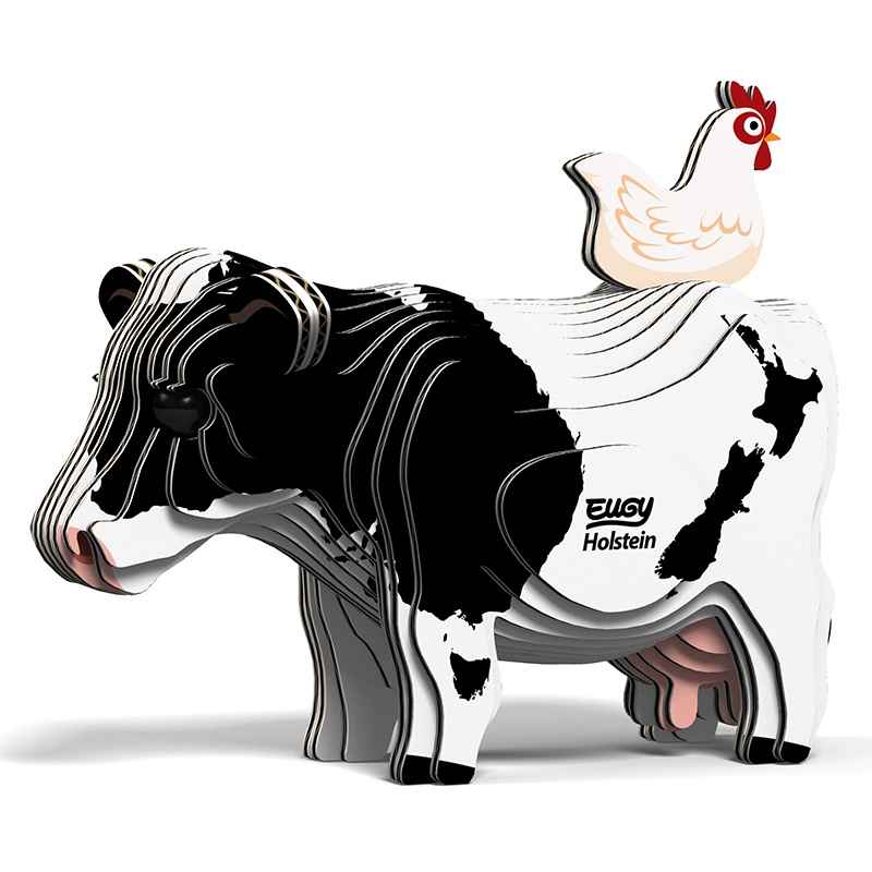 Eugy Puzzle 3D Vaca Holandesa