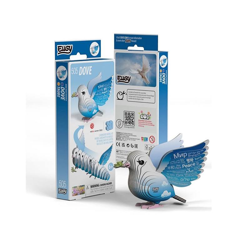 Eugy Puzzle 3D Paloma - Imagen 2