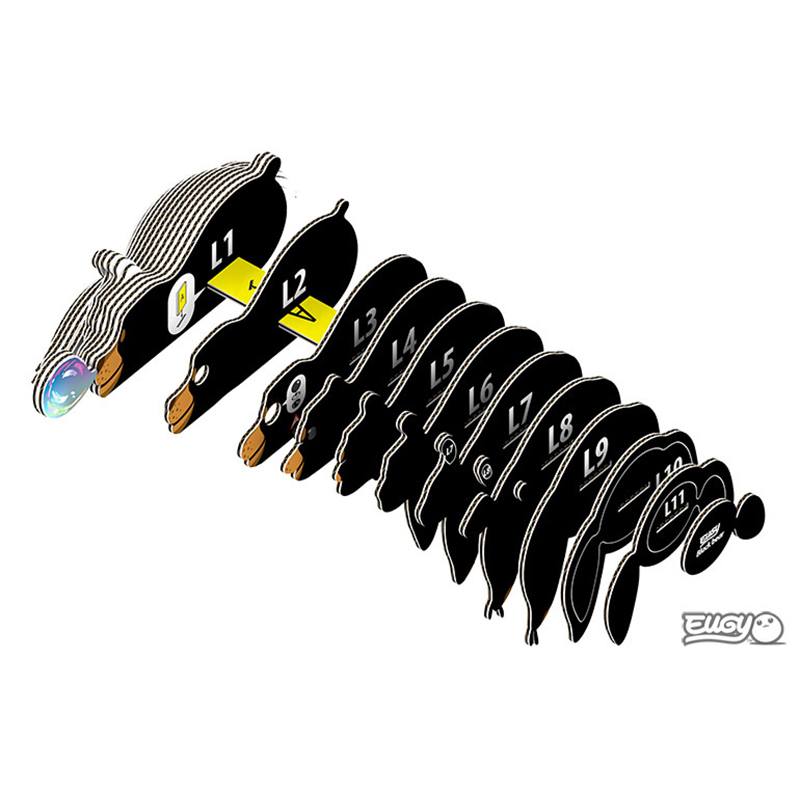 Eugy Puzzle 3D Oso Negro - Imagen 2