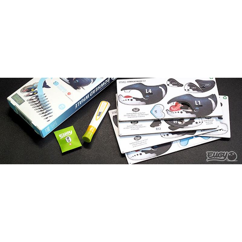 Eugy Puzzle 3D Ballena de Groenlandia - Imagen 3