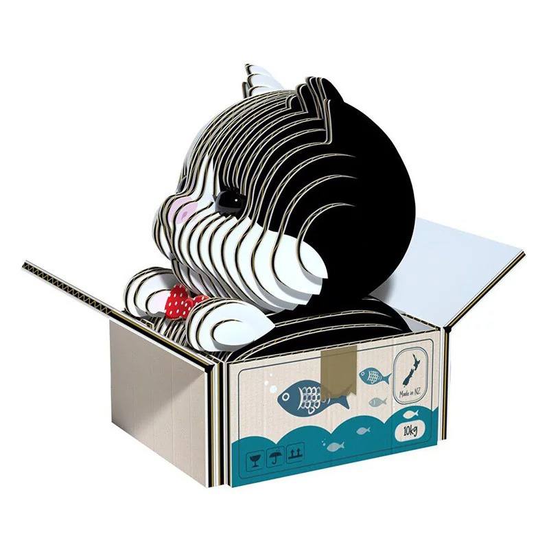 Eugy Puzzle 3D Gato Tuxedo