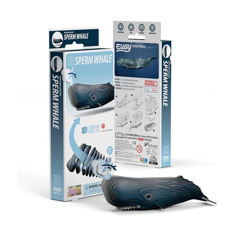 Eugy Puzzle 3D Cachalote - Imagen 1