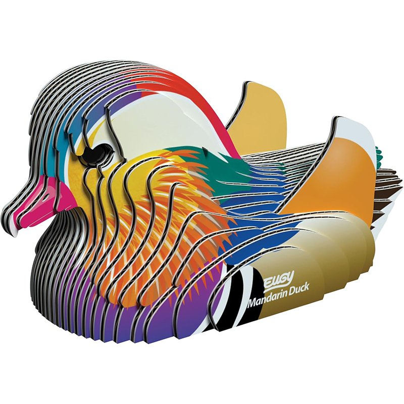 Eugy Puzzle 3D Pato Mandarín