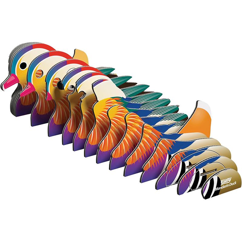 Eugy Puzzle 3D Pato Mandarín - Imagen 2