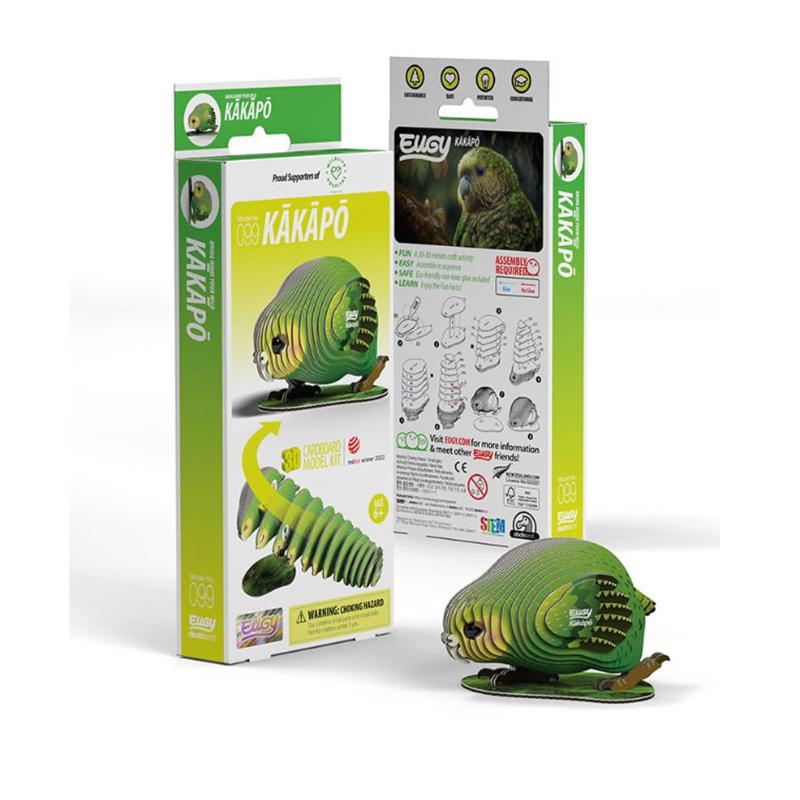 Eugy Puzzle 3D Kakapo - Imagen 1