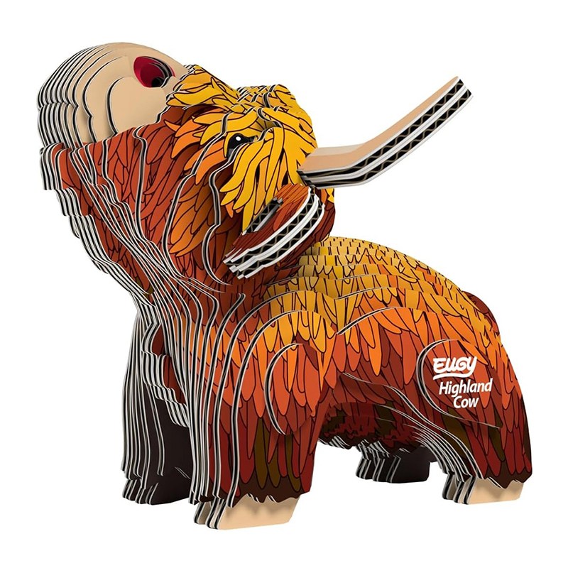Eugy Puzzle 3D Vaca Highland