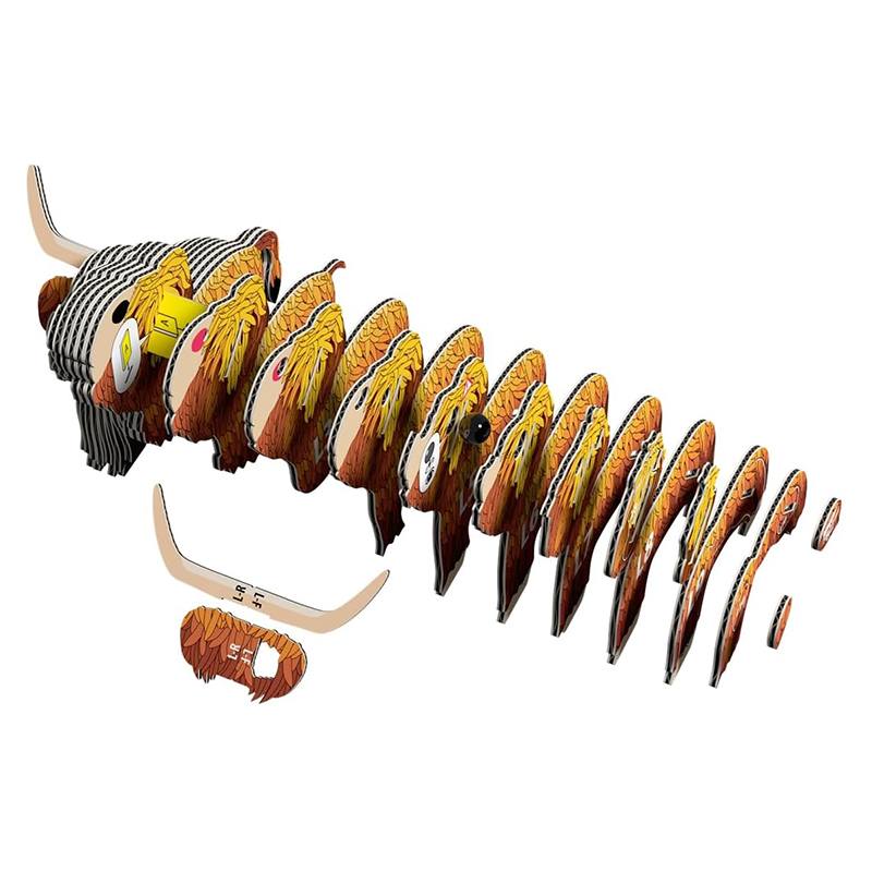 Eugy Puzzle 3D Vaca Highland - Imagen 2