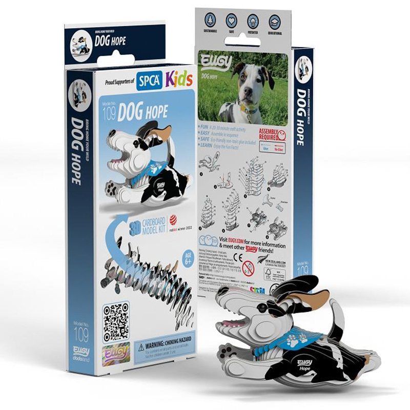 Eugy Puzzle 3D Perro Hope - Imagen 1