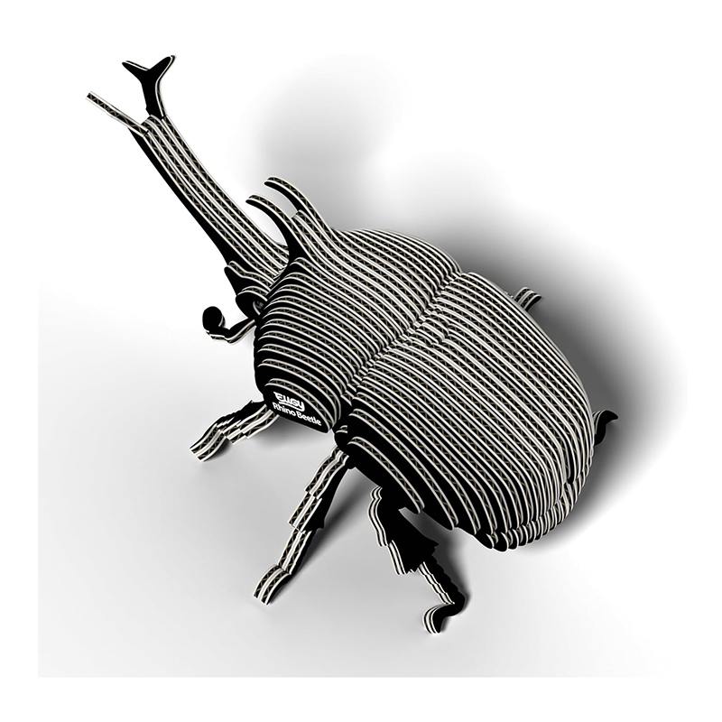Eugy Puzzle 3D Escarabajo Rinoceronte - Imagen 3