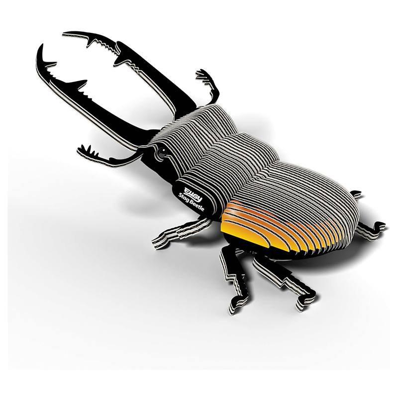 Eugy Puzzle 3D Escarabajo Ciervo - Imagen 2