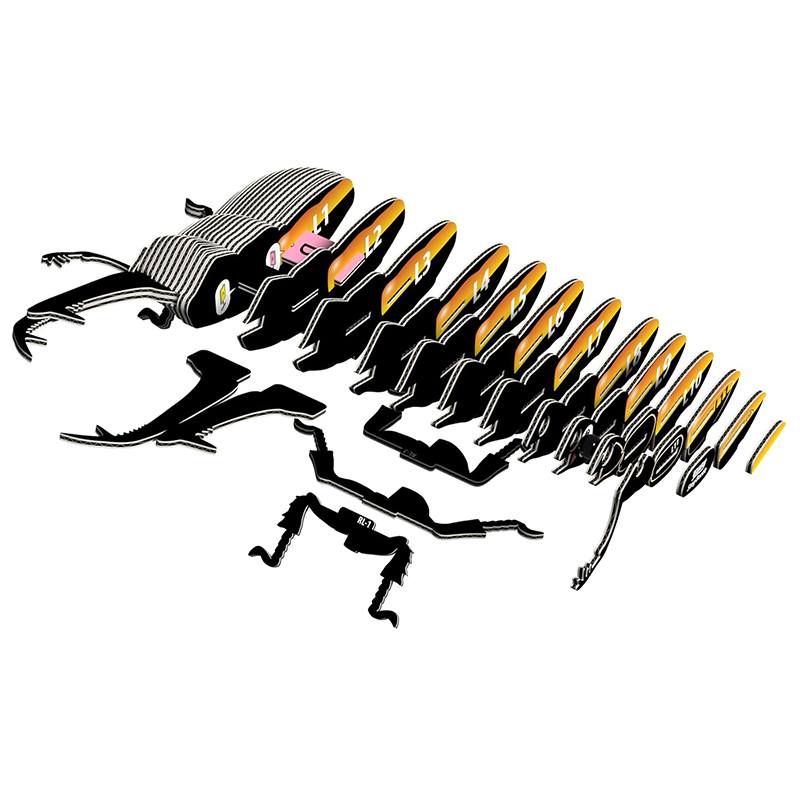 Eugy Puzzle 3D Escarabajo Ciervo - Imagen 3