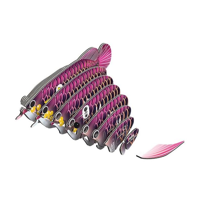 Eugy Puzzle 3D Pez Arowana Asiática - Imagen 2