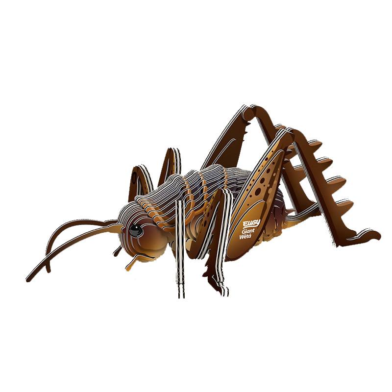 Eugy Puzzle 3D Weta Gigante
