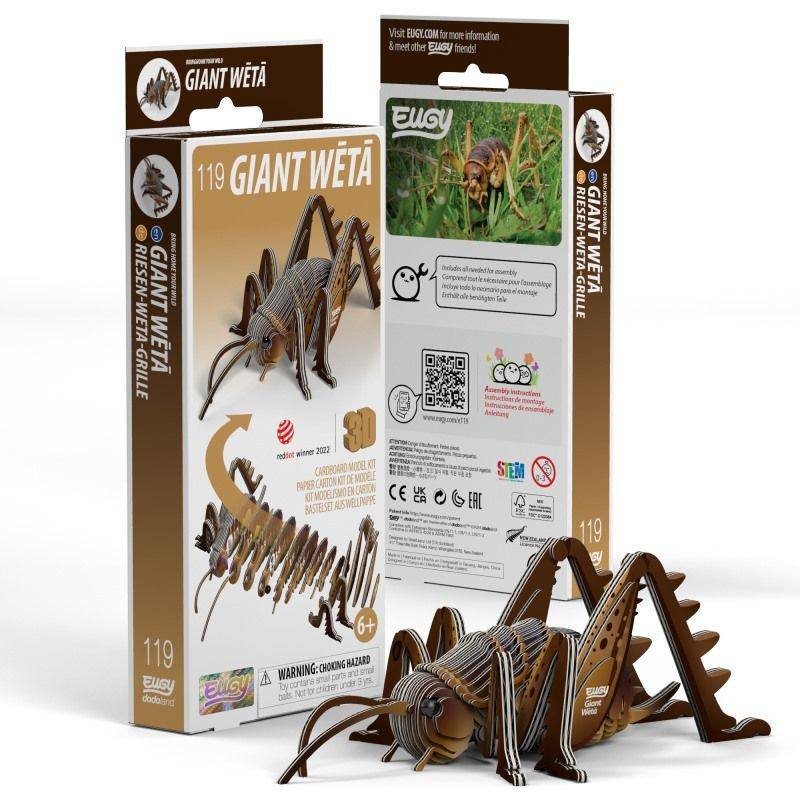Eugy Puzzle 3D Weta Gigante - Imagen 1