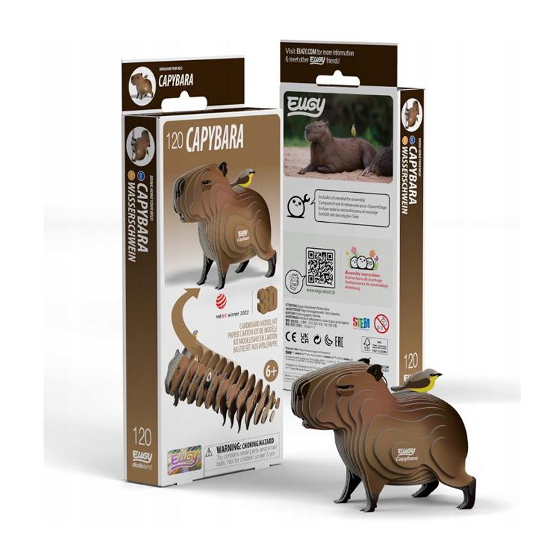 Eugy Puzzle 3D Capibara - Imagen 2