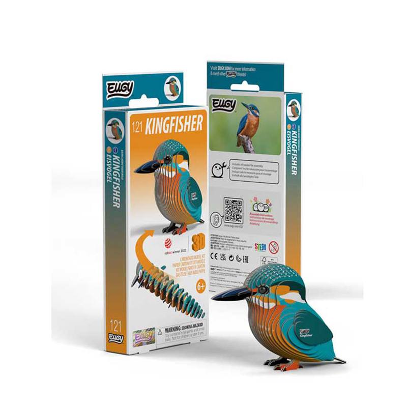 Eugy Puzzle 3D Martín Pescador - Imagen 2