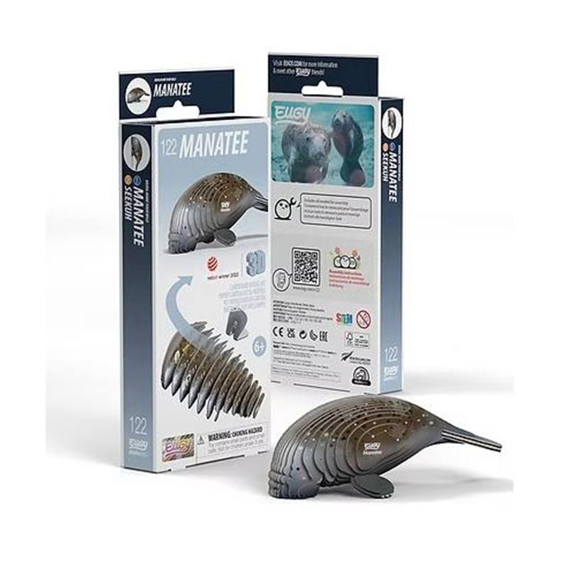 Eugy Puzzle 3D Manatí - Imagen 1